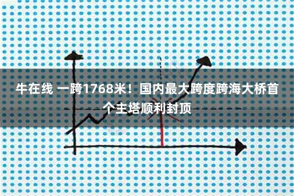 牛在线 一跨1768米！国内最大跨度跨海大桥首个主塔顺利封顶
