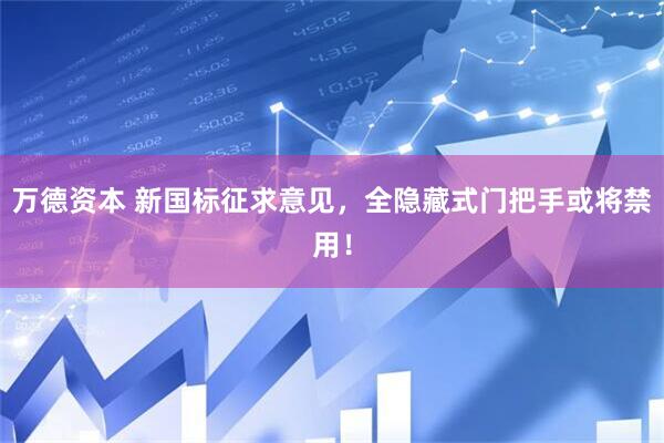 万德资本 新国标征求意见，全隐藏式门把手或将禁用！