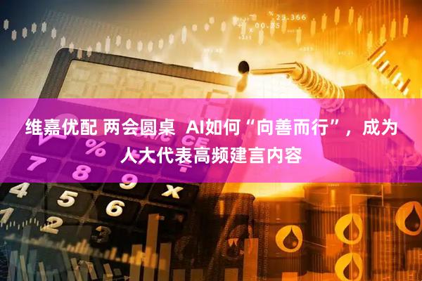 维嘉优配 两会圆桌  AI如何“向善而行”，成为人大代表高频建言内容