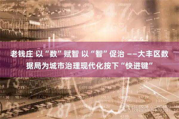 老钱庄 以“数”赋智 以“智”促治 ——大丰区数据局为城市治理现代化按下“快进键”
