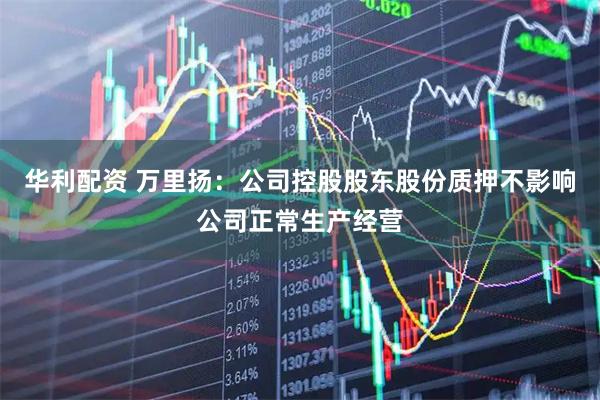 华利配资 万里扬：公司控股股东股份质押不影响公司正常生产经营