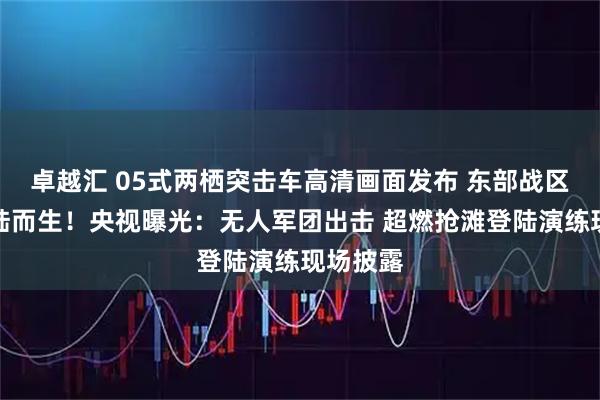 卓越汇 05式两栖突击车高清画面发布 东部战区：为登陆而生！央视曝光：无人军团出击 超燃抢滩登陆演练现场披露