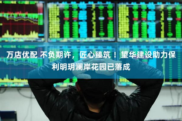万店优配 不负期许，匠心臻筑 ！望华建设助力保利明玥澜岸花园已落成
