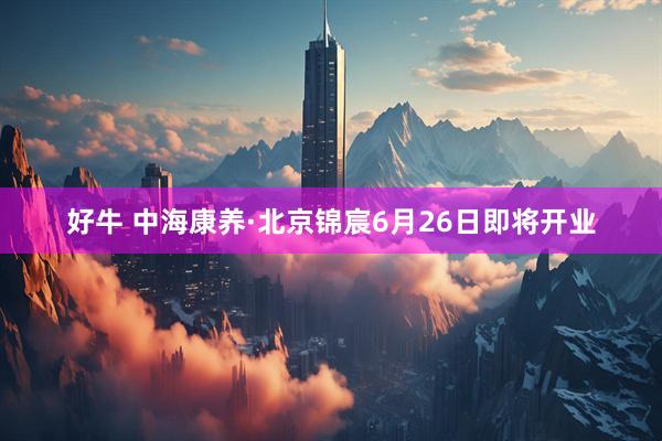 好牛 中海康养·北京锦宸6月26日即将开业